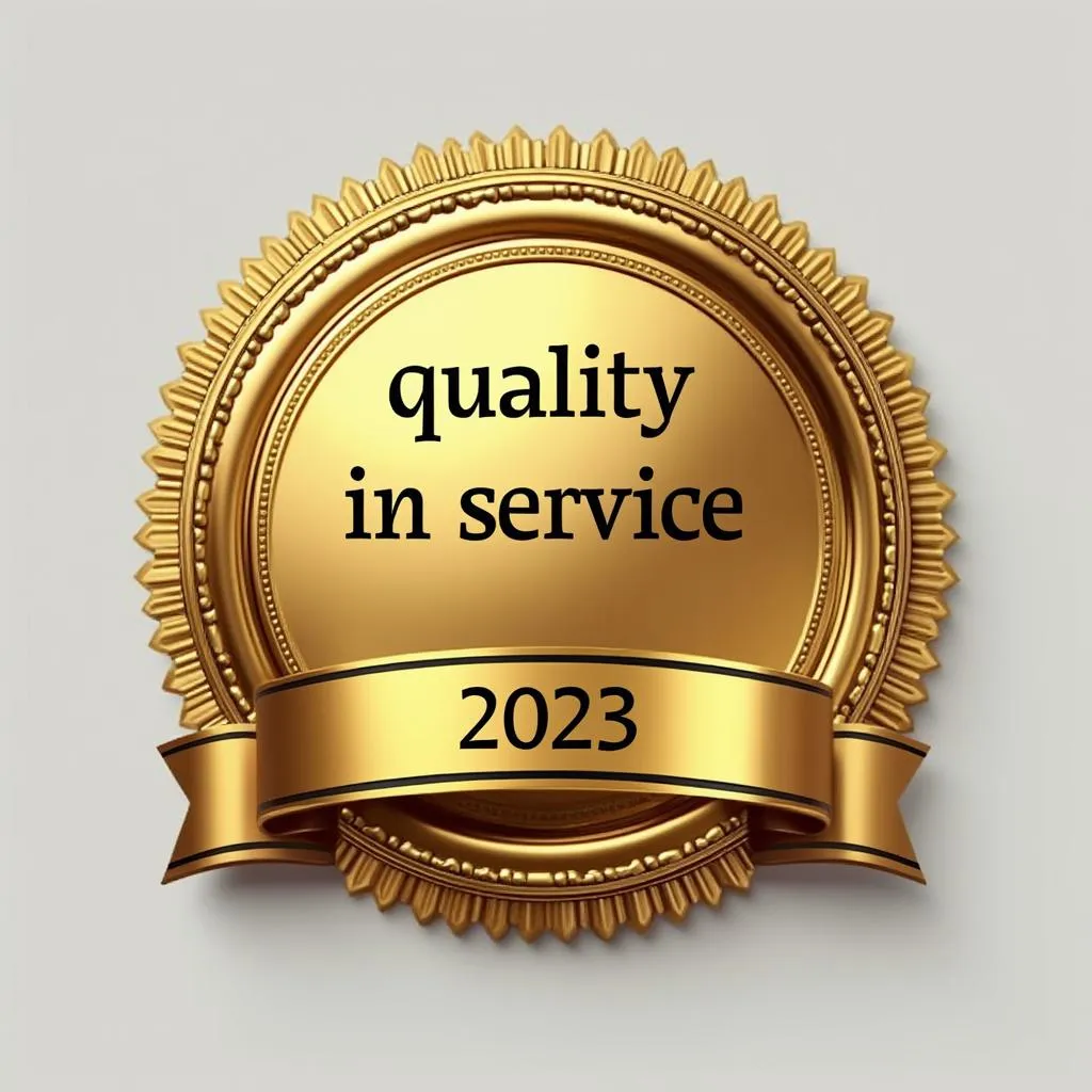 Distintivo de Calidad en Servicio al Cliente